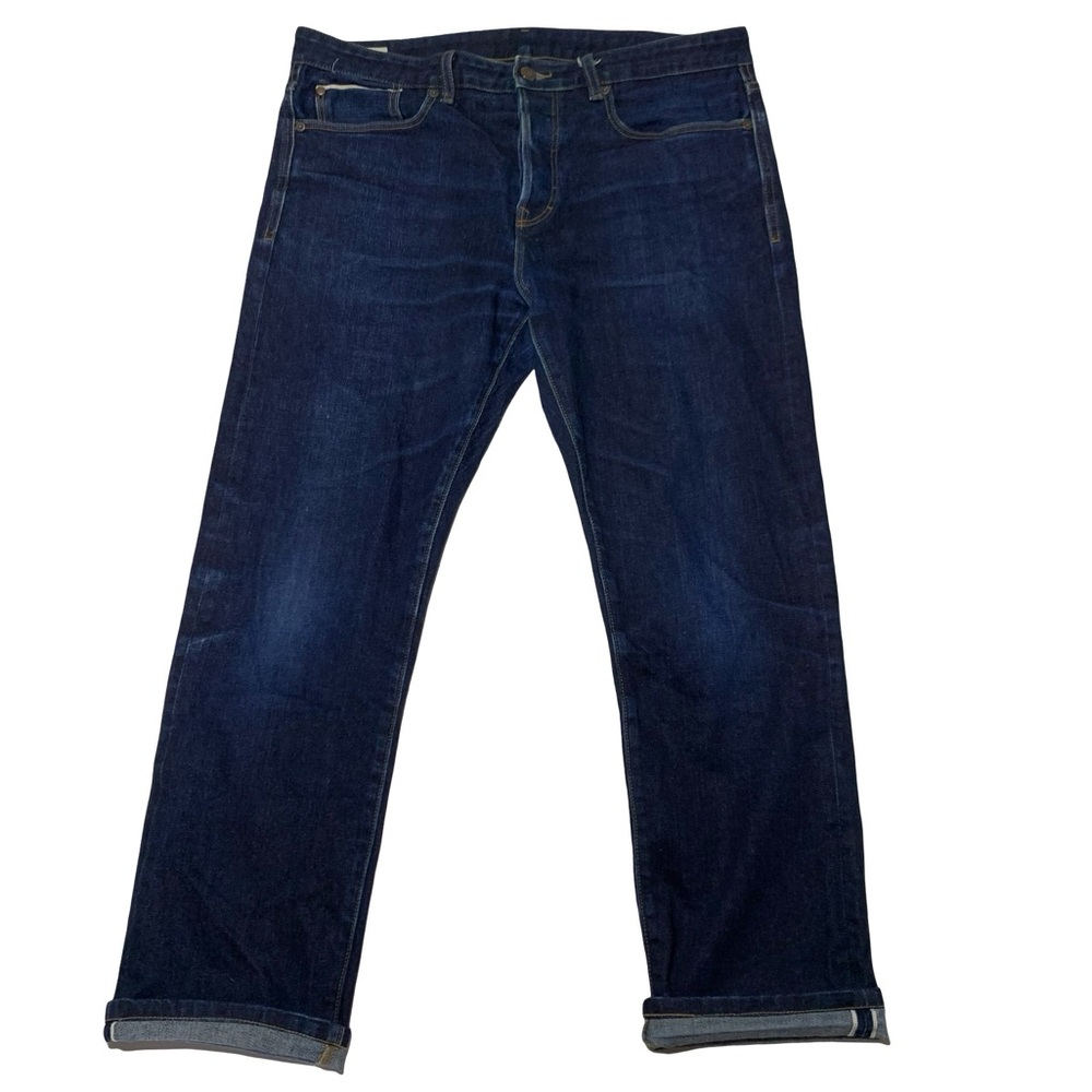 Banana Republic Men's Slim Straight Jeans - Dark Indigo Blue